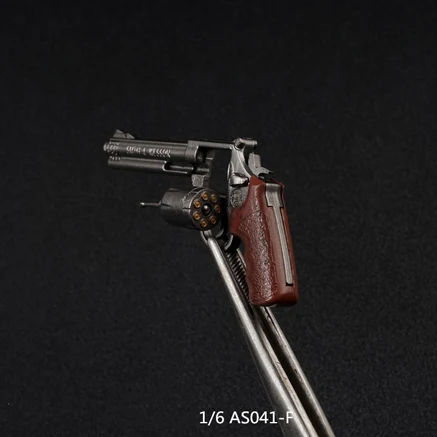Brown AS04 1:6 фигурка солдата сцена аксессуары M& P револьвер оружие Модель 6 стилей для 12 дюймов Solider фигурка - Цвет: Brown