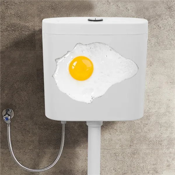 Съемные наклейки на стену 24 г западные тему кофе 3D разбитые ванная комната туалет