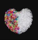 Резинок для плетения DIY инструмент для плетения коробка Творческий набор Эластичный Силиконовый Браслет Комплект детских игрушек для детей в подарок для девочек