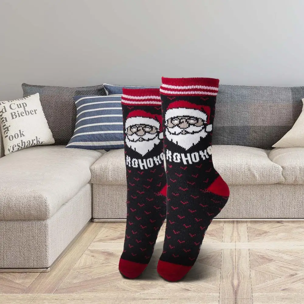 FRALOSHA/длинные носки-тапочки Домашние тапочки Женские зимние теплые пушистые