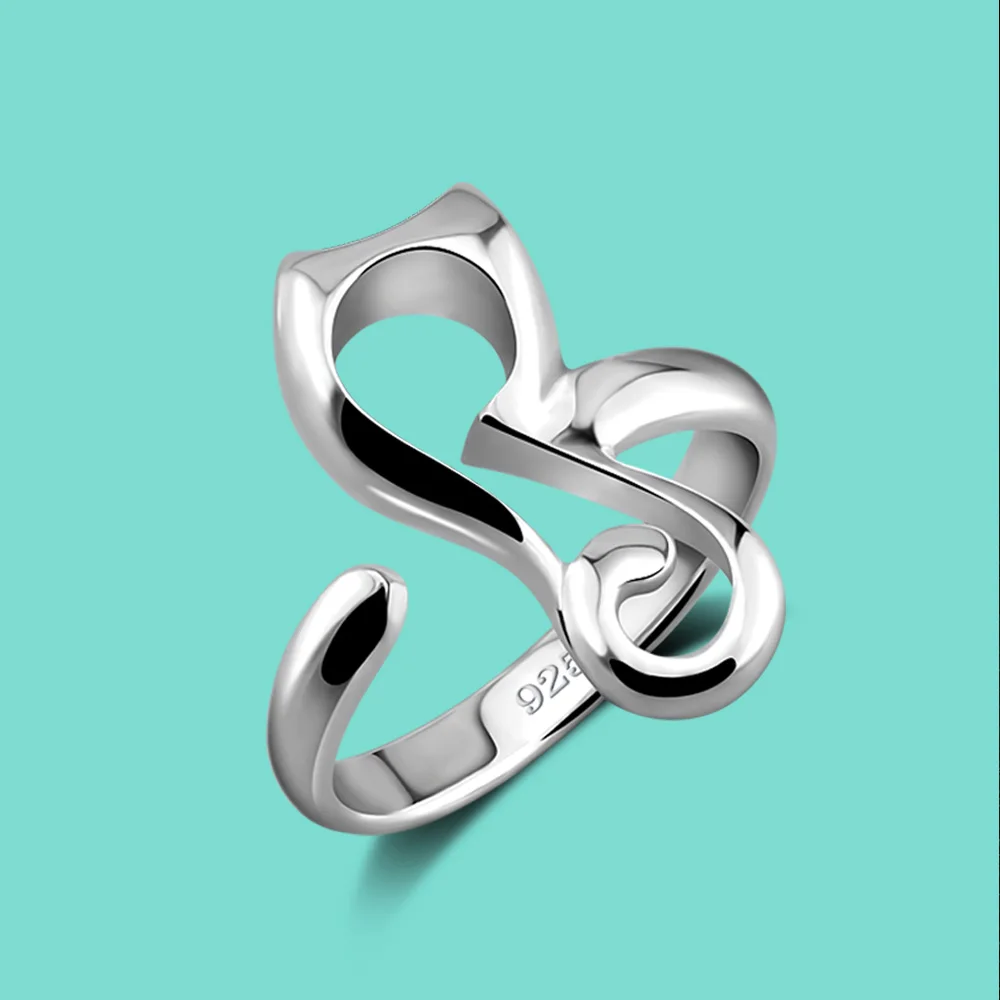 Серебряное кольцо минимализм женское 925 пробы с котом милое серебряное ювелирное