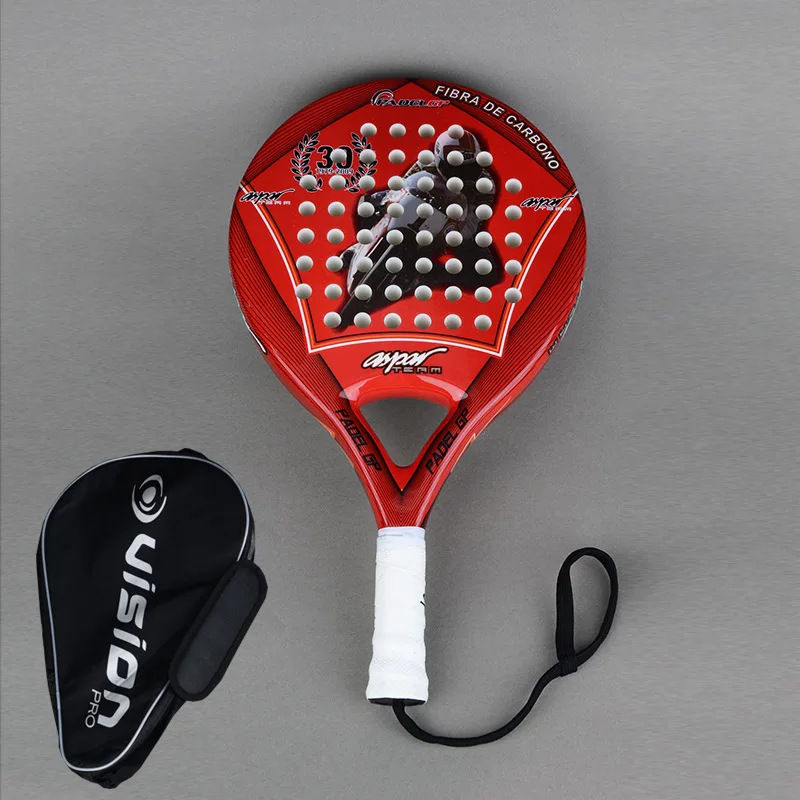 

Professional Carbon Beach Tennis Paddle Racket EVA Face With Bag For Adult Tennis Racquet Equipment