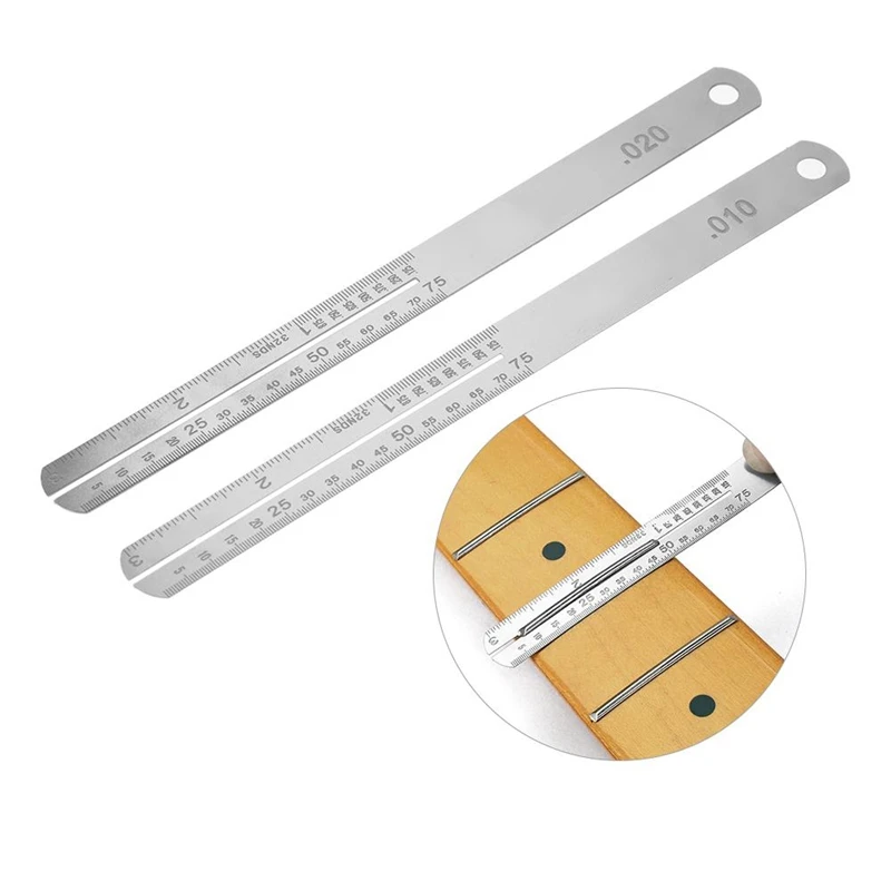 gitarre fret puller griffbrett griffbrett reparatur werkzeug protector stahl platte kondensator messen luthier free global shipping