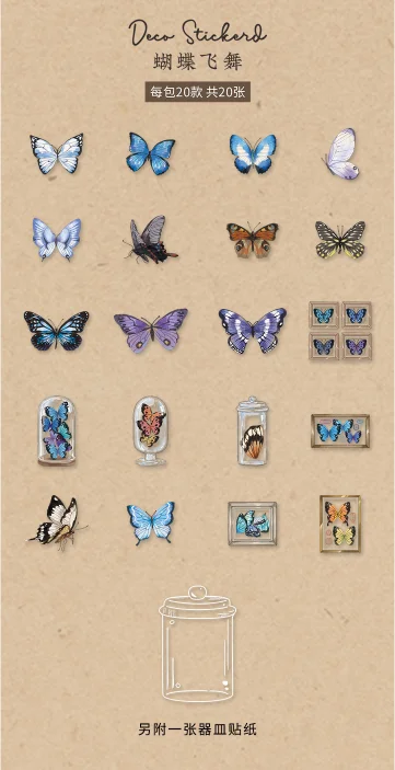 

Канцелярские наклейки Alideco W-TZ-2974