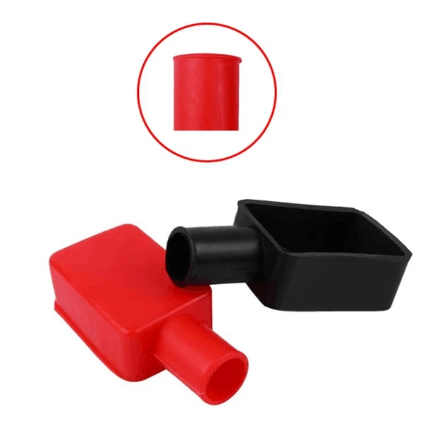 2 шт. автомобильные аккумуляторные положительные и отрицательные защитные чехлы