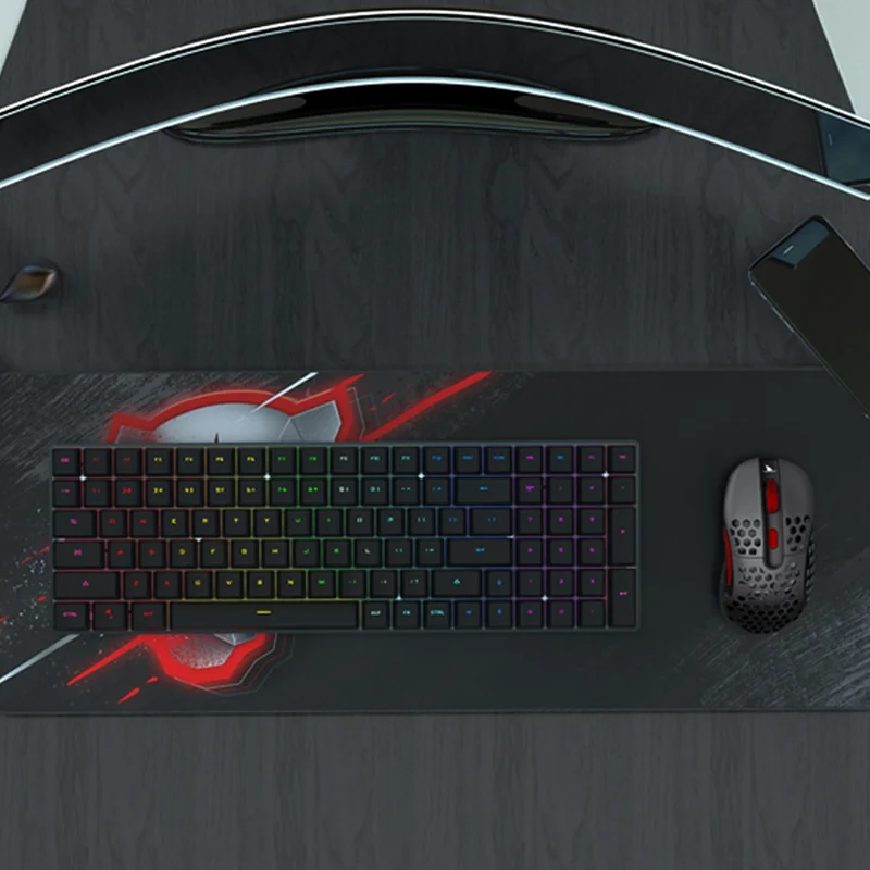 Professional Motospeed Gaming Mechanical Keyboard GATERON Blue/Red Switch 100 Keys Wireless Receiver RGB Backlight Metal Panel