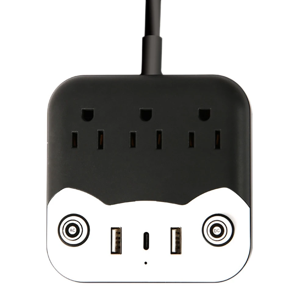 

Удлинитель сетевой с 3 розетками и 3 USB-портами, 1200 Вт