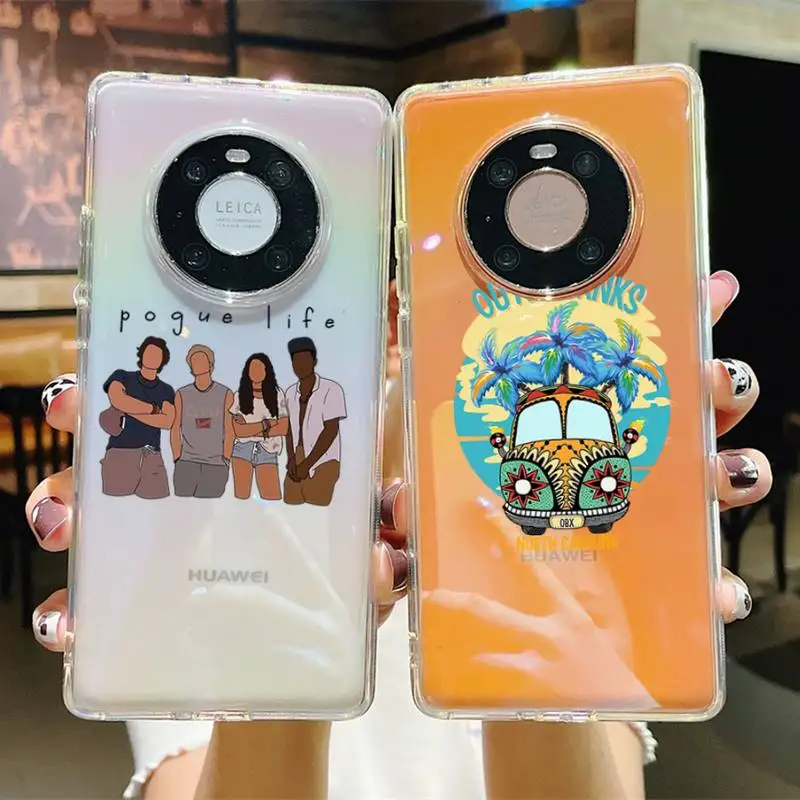 

Outer Banks OBX Livin' the Pogue Life Phone Case For Huawei P20 30 pro lite Psmart 2019 Y5 6 7 Honor 8 10 i lite Mate 20lite