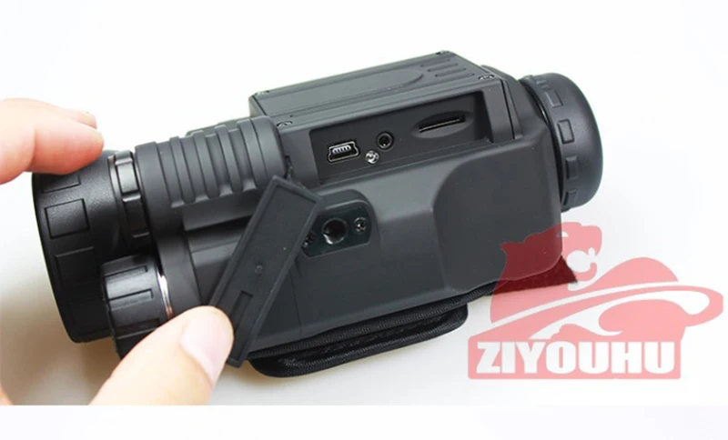 ZIYOUHU 2-го поколения 5x40 цифровой инфракрасный прибор ночного видения видео изображения записи для День и ночь Охота Монокуляр область