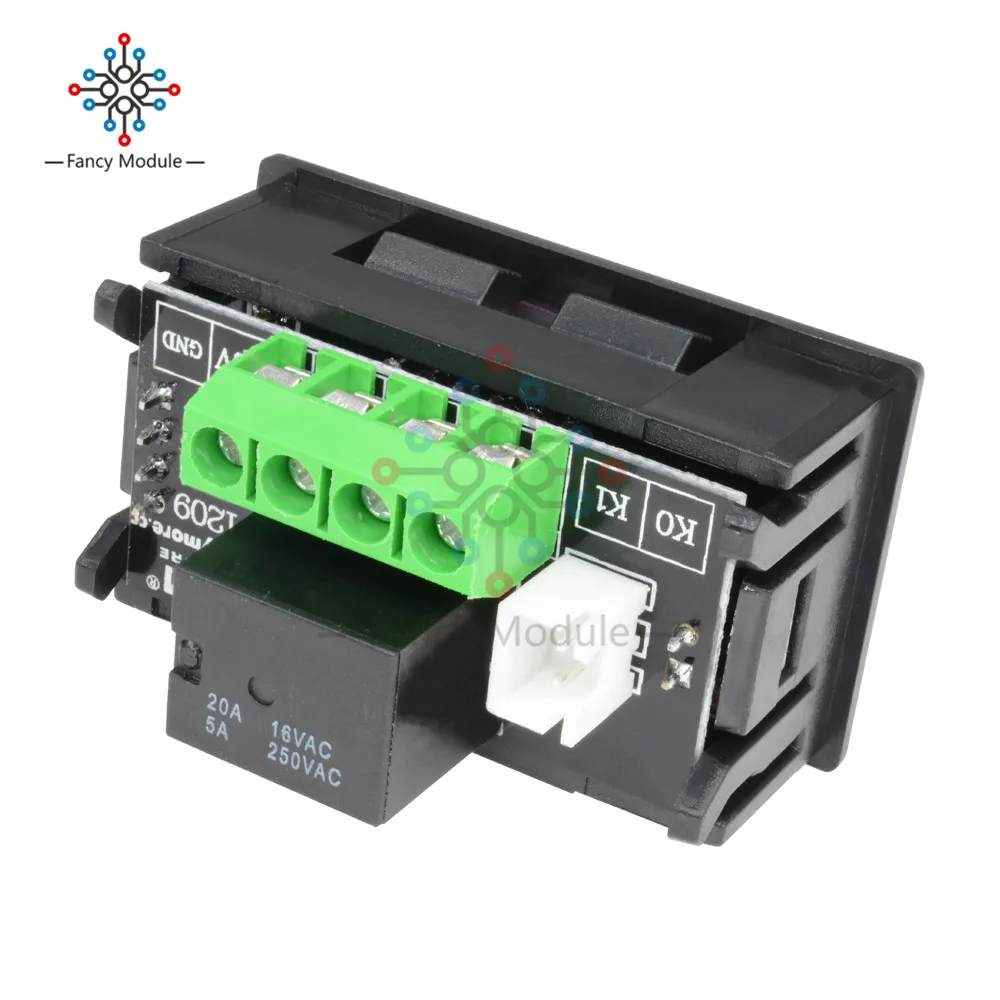 W1209 W1209WK Digital Thermostat Temperature Controller DC 12V Regulator Thermoregulator Thermometer Cool Heat Control Switch |