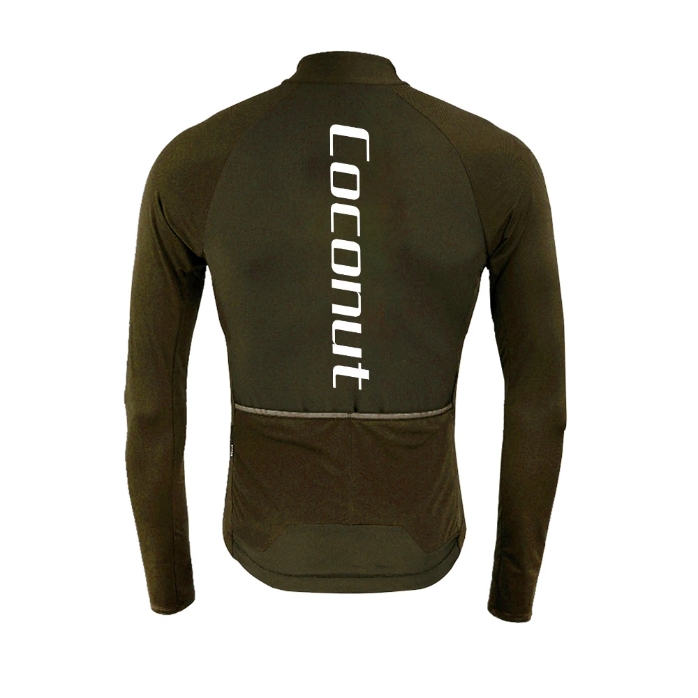 

2020 Cycling Jersey Bib Sets MTB Uniform Bike Clothing Quick Dry Bicycle Wear Clothes Mens Long Sleeve Maillot Culotte