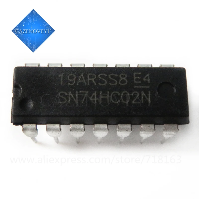 SN74HC02N 74HC02N 74HC02 DIP-14 в наличии