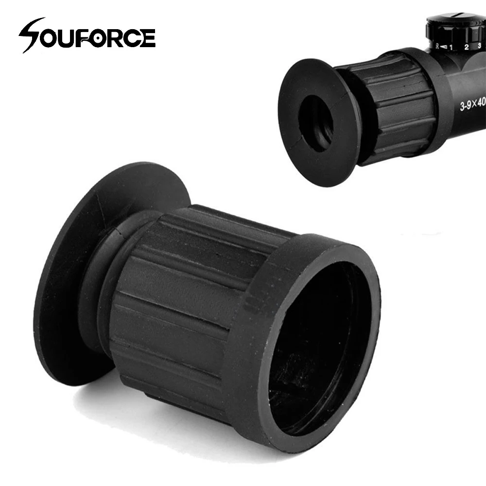 

60 mm&40 mm Scope Lens Cover Black Rubber 40 mm Ocular Eye Protector Extender For Outdoor Hunting Rifle Scope