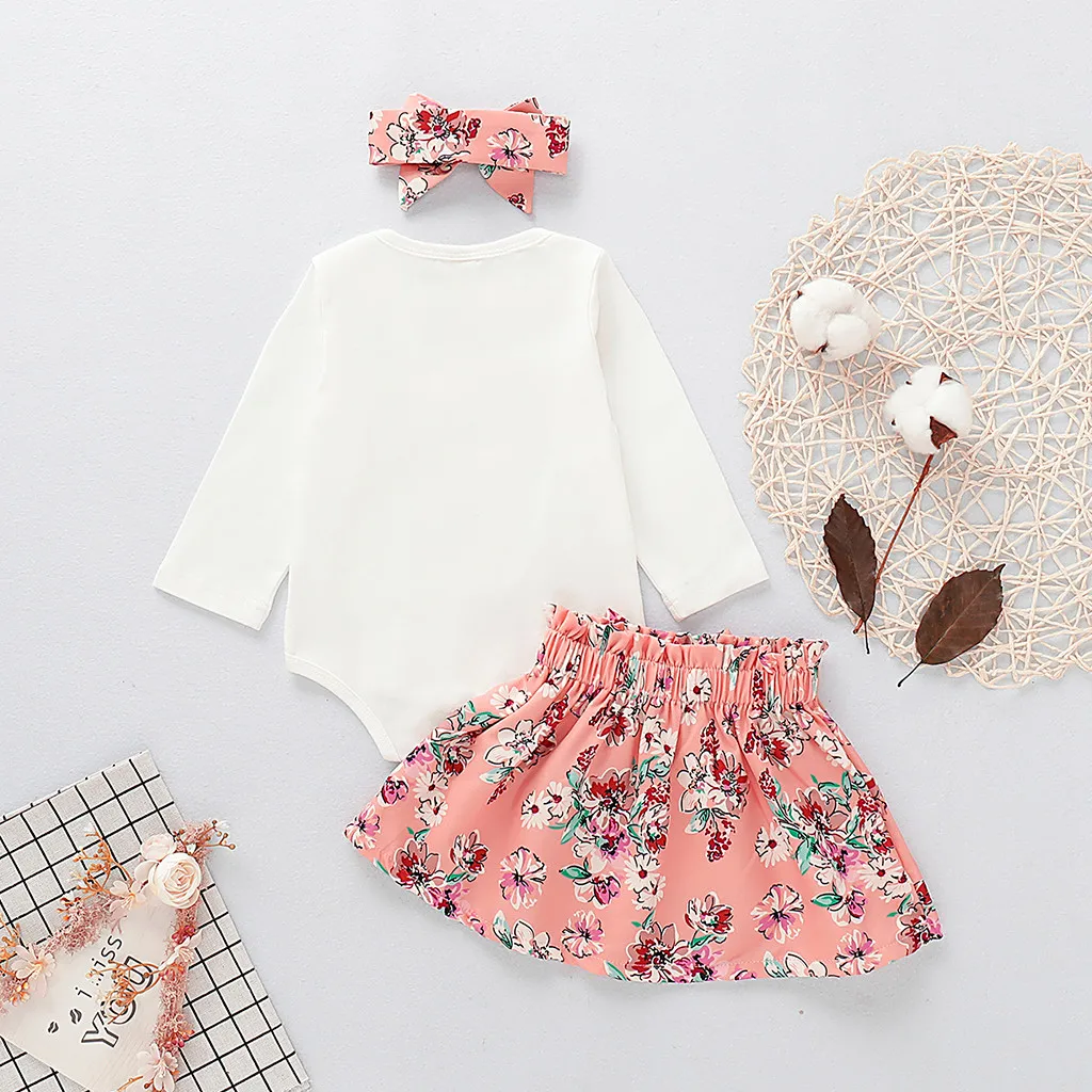 Костюм для новорожденных боди с длинными рукавами и круглым вырезом одежда