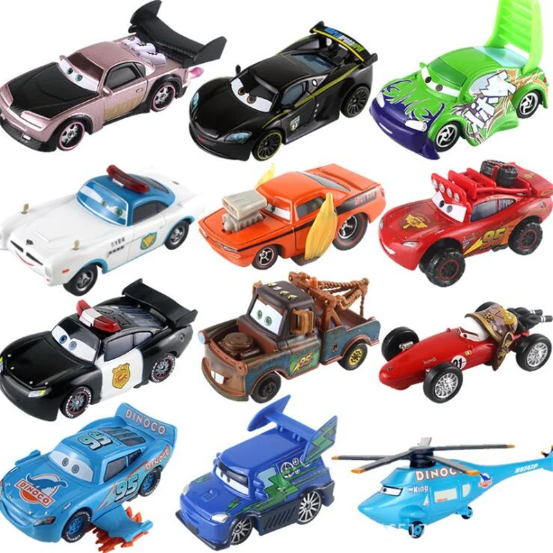 

Disney Pixar Cars 3 2 1 Piston Cup Diecast Cars 1:55 Rare Lightning Mcqueen The Queen Cruz Ramirez Toys Xmas Gift For Kids