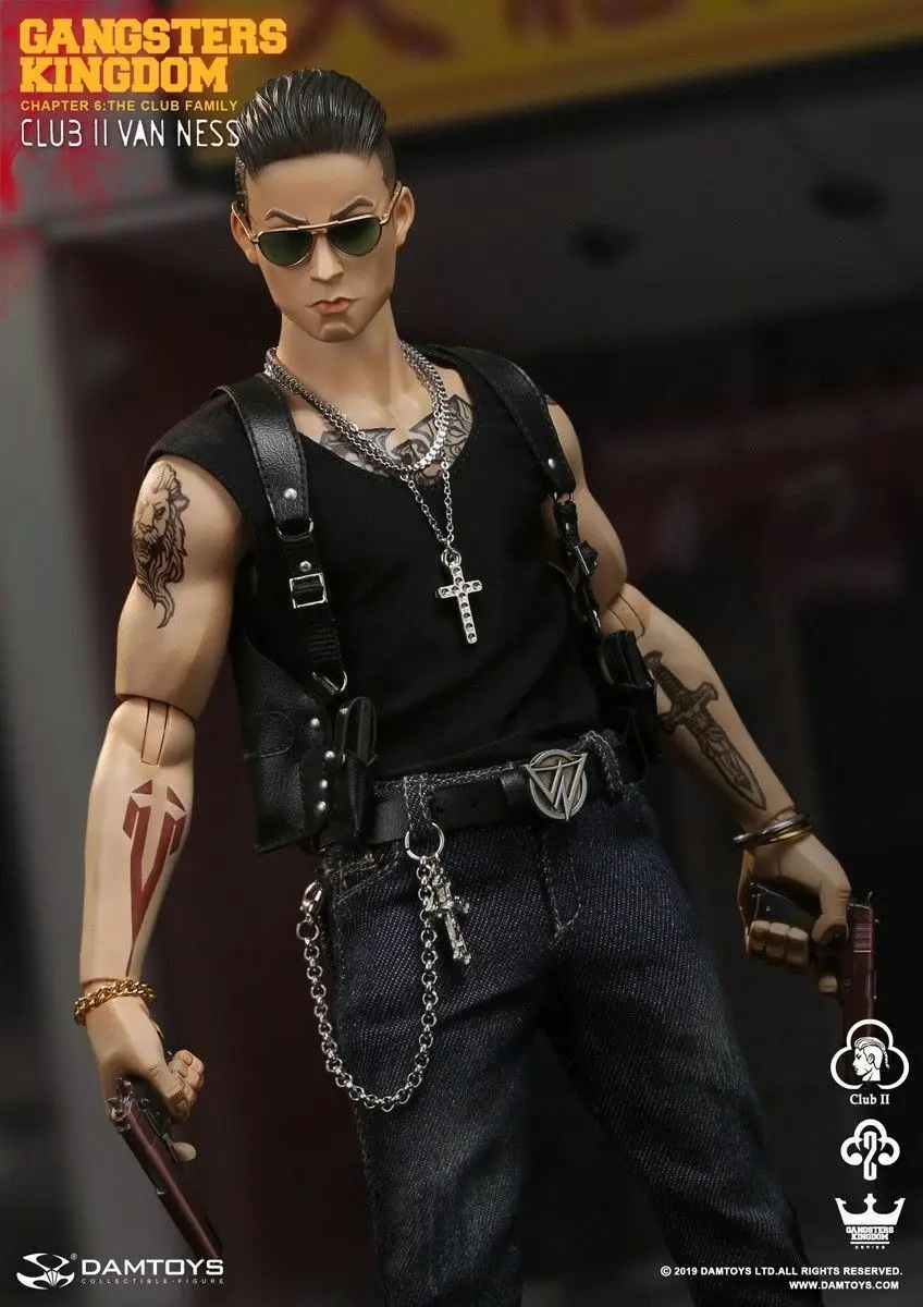 DAMTOYS DAM GK017 Gangbang Kingdom Club 2 Wu Jianhao Van Ness 1/6 Figure Toys | Игрушки и хобби
