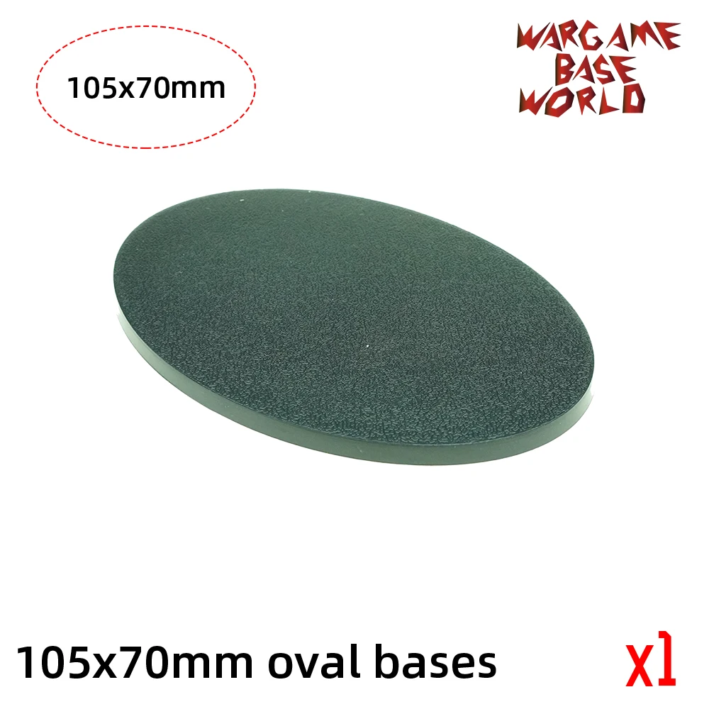 Wargame base world 105x70 мм овальные основы для Warhammer|Наборы сборки моделей| |
