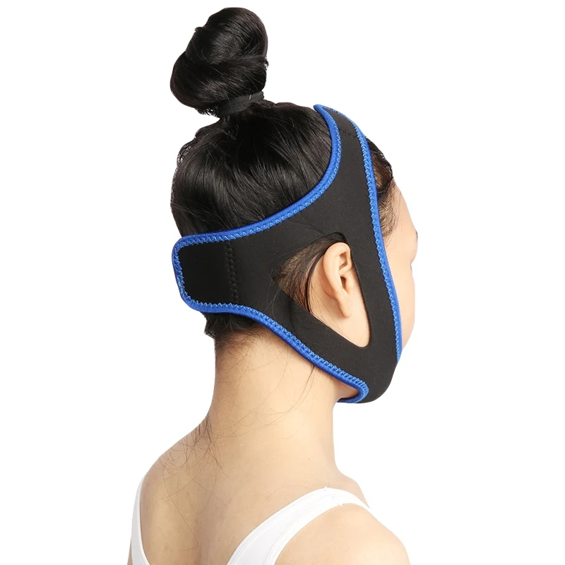 Новый треугольный ремень для сна против храпа регулируемый подбородка при апноэ