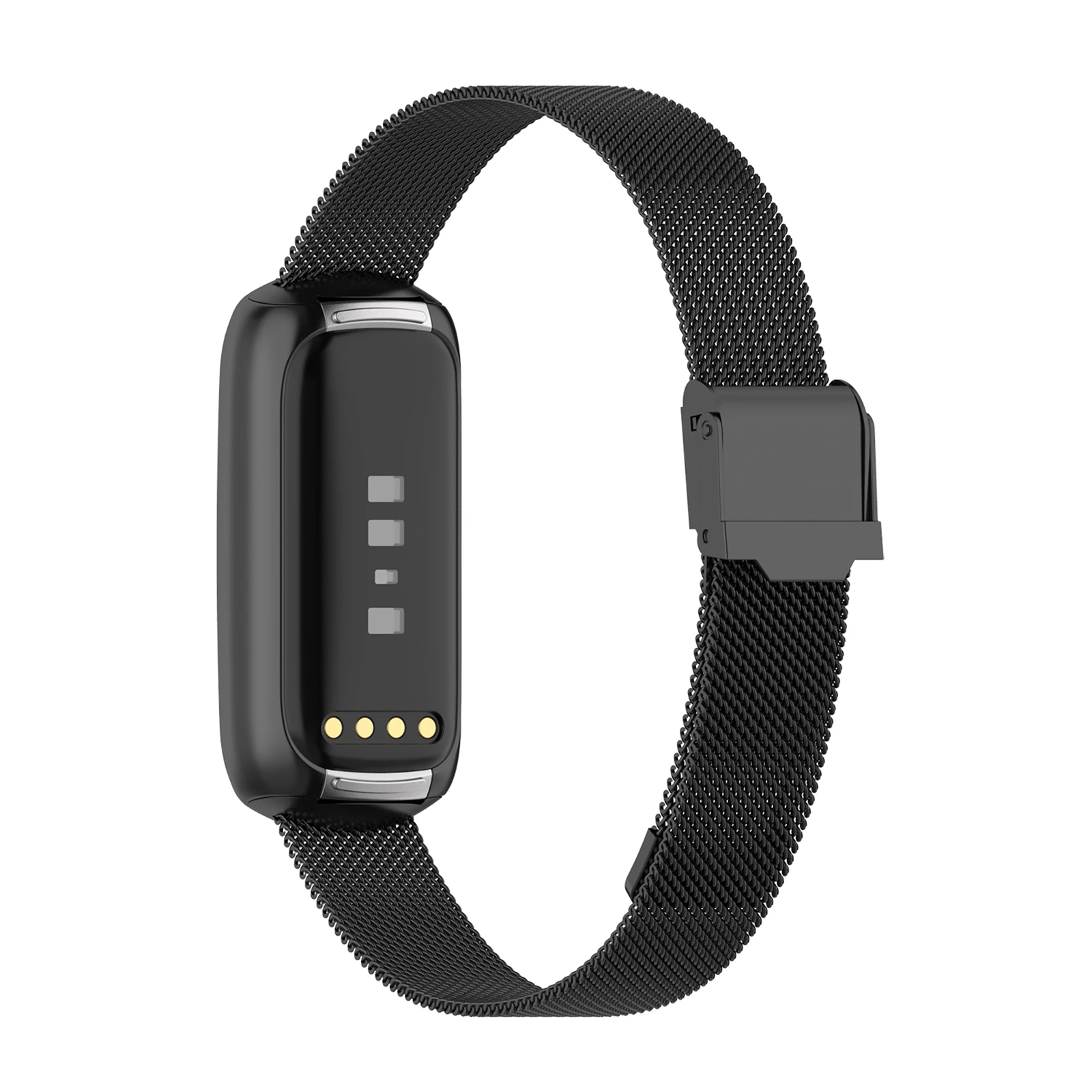 Миланский ремешок для Fitbit Luxe металлический часов браслет из нержавеющей стали