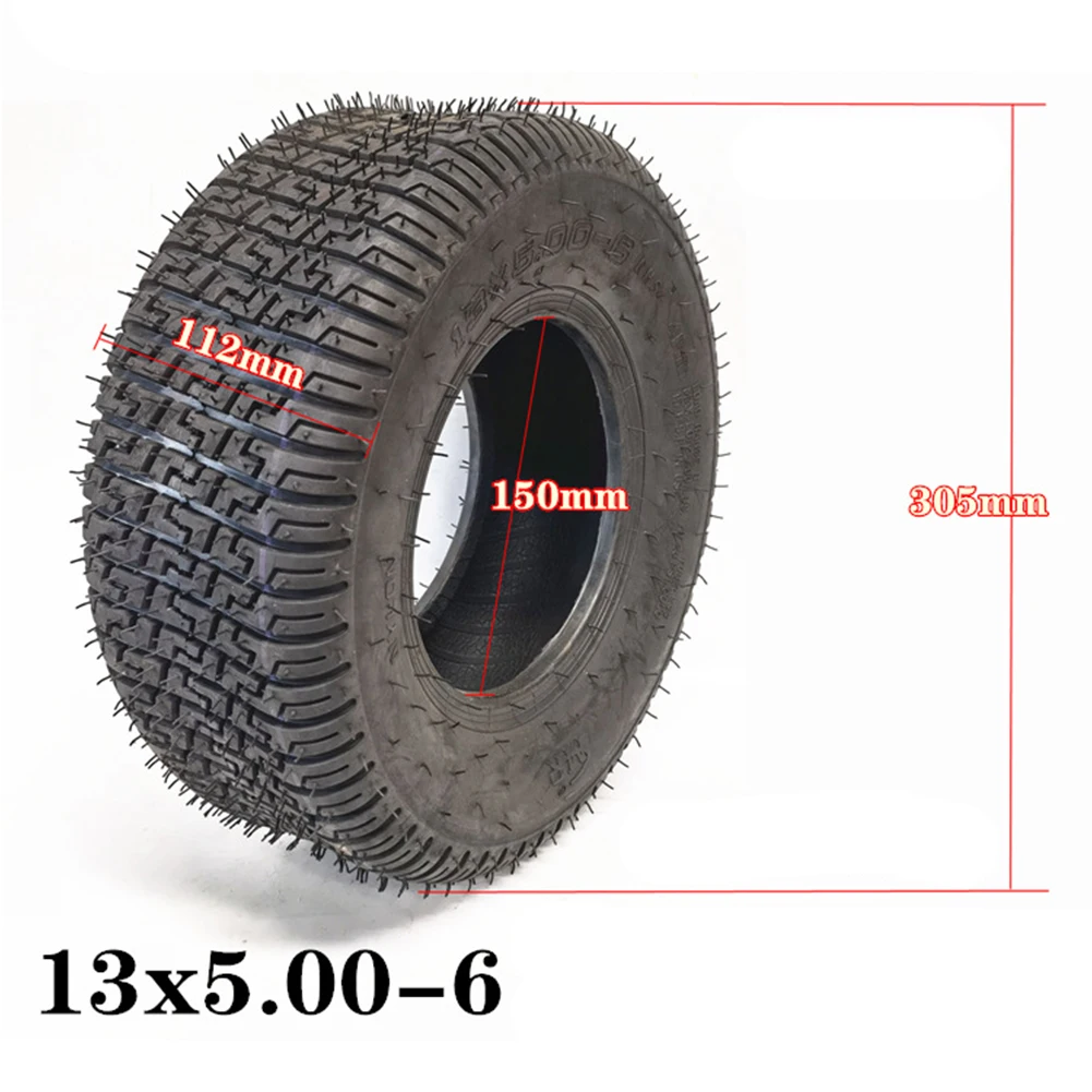 

13x5.00-6 Tubeless Tyre For Karting Electric Scooter Agricultural Snow Sweeper Electric Scooter Accessories