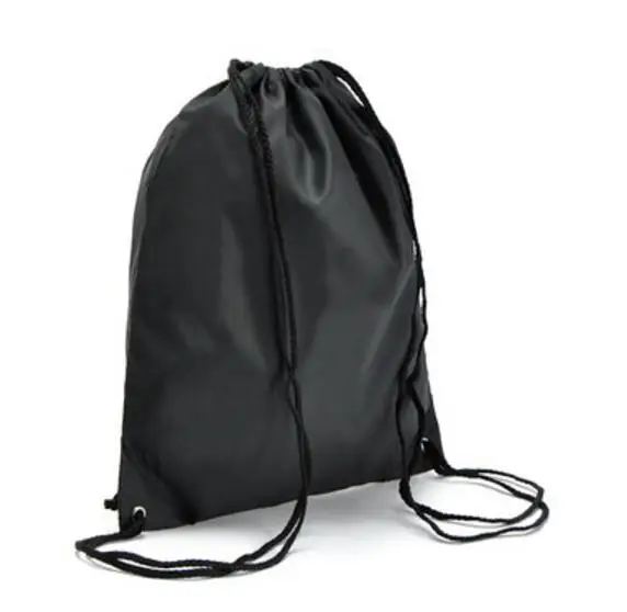 Дорожная домашняя одноцветная сумка для хранения на шнурке рюкзак Cinch Sack Tote |