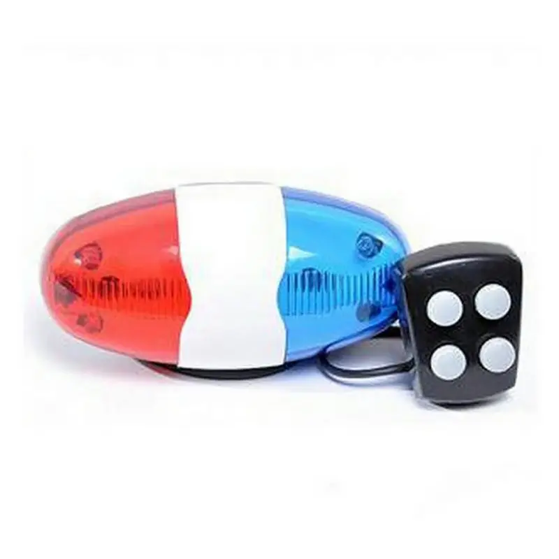 6 светодиодный 4 тон рог для Велосипедный спорт велосипед колокола светильник