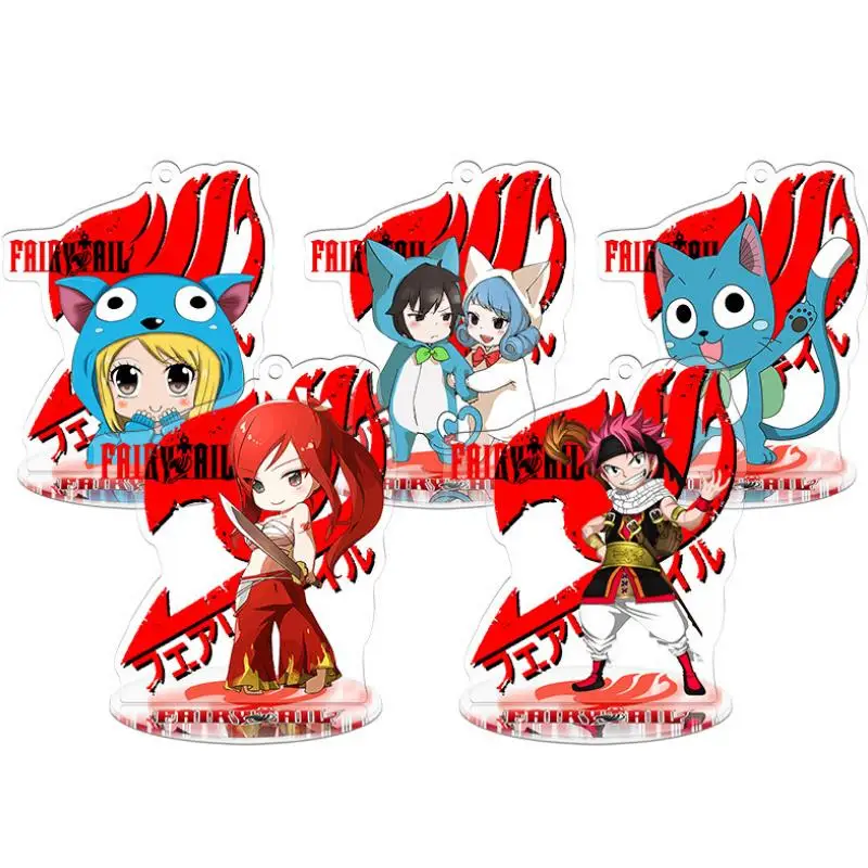 1 шт. новая крутая аниме Фея хвост акриловая подставка экшн фигурка игрушка