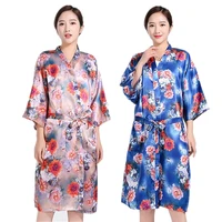 salon professional hairdressing robe barber shop customer hair dyeing clothes beauty spa gown hairdresser haircut kimono smock
