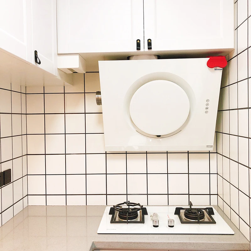 Черная кожаная ручка для шкафа в современном стиле ручки мебели ящика дверная