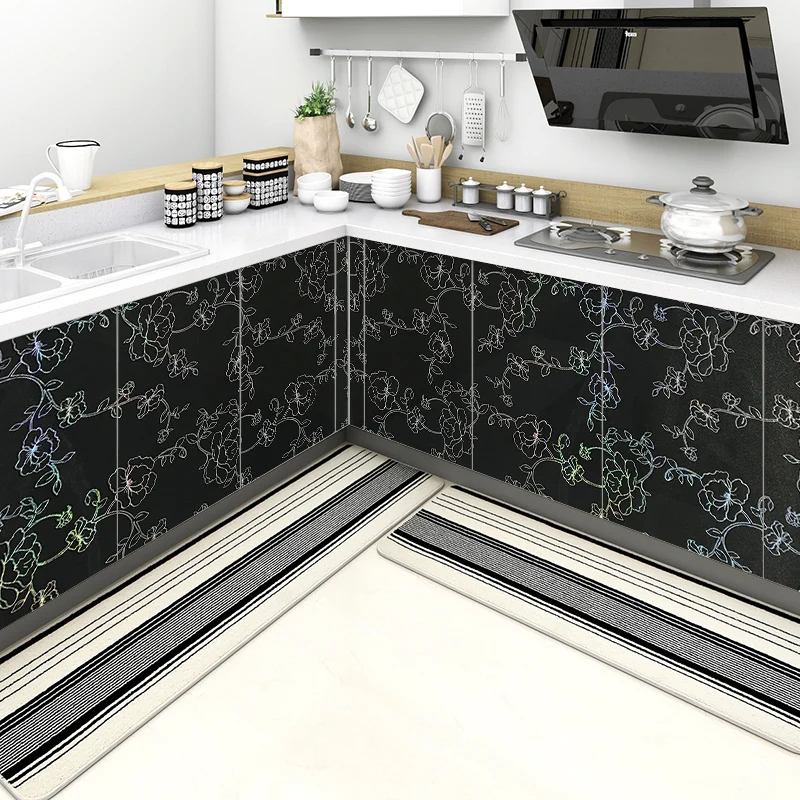 self adhesive vinyl film for furniture kitchen cabinet waterproof decorative stickers pvc furniture stickers modern home deocr free global shipping