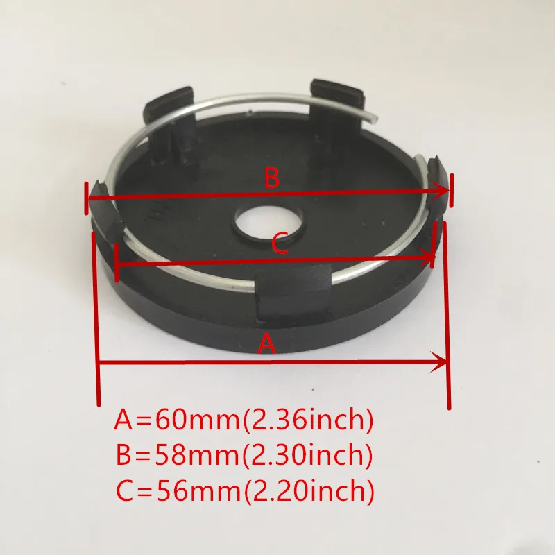 4pcs 54mm 56mm 60mm Cobra Shelby Car Wheel Center Cover Hub Cap Badge Emblem sticker for Fiesta Focus Fusion Mondeo Escap - купить по