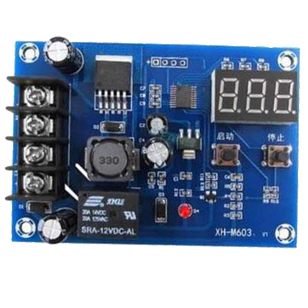 12В 24В плата управления зарядкой Аккумулятора Зарядное устройство блок питания