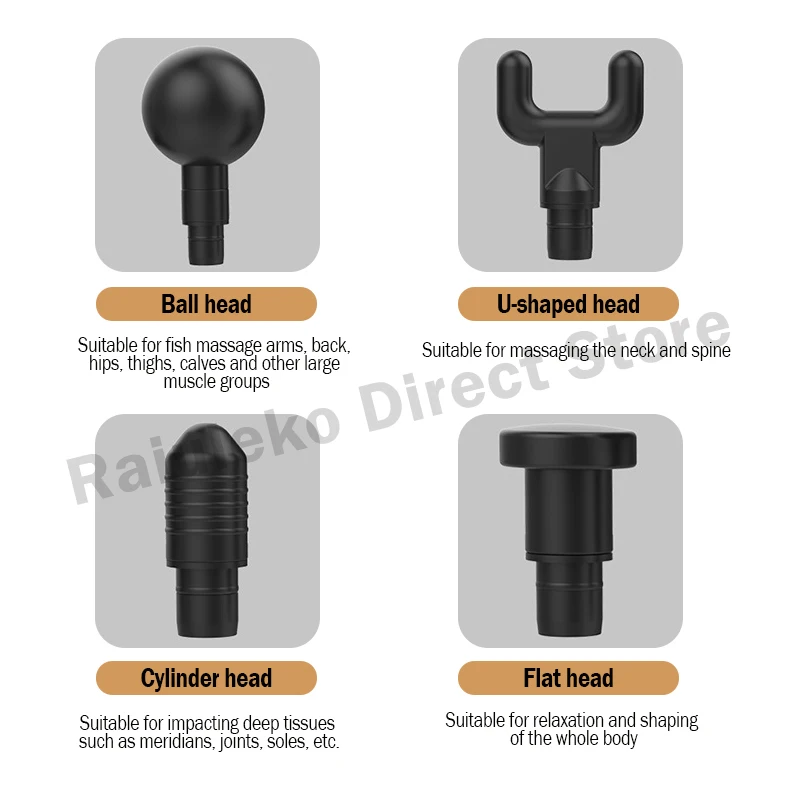 Электрический Вибрационный Массажный пистолет для массажа мышечный