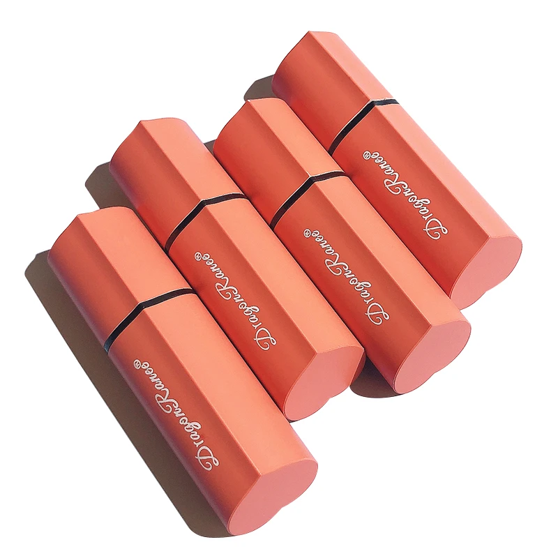 

Full Color Lipstick Matte Velvet Long Lasting Waterproof Not Easy To Fade Not Stick Cup Delicate Smooth Lips Glaze TSLM1