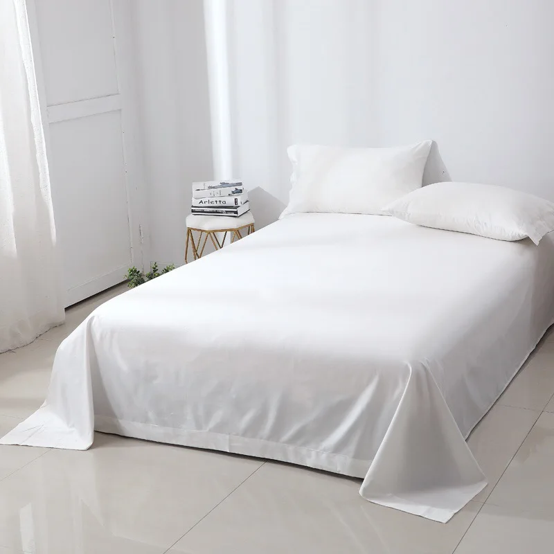 Однотонный Комплект постельного белья из египетского хлопка пододеяльник | Дом и