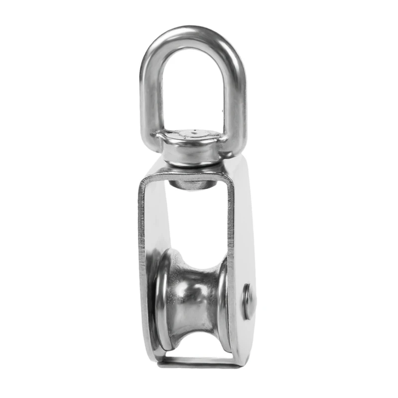 25Mm Rotatable Stainless Steel Wire Rope Single Sheave Pulley Scooter With 1 X Ball Bearing 6202 2RS Groove | Обустройство дома