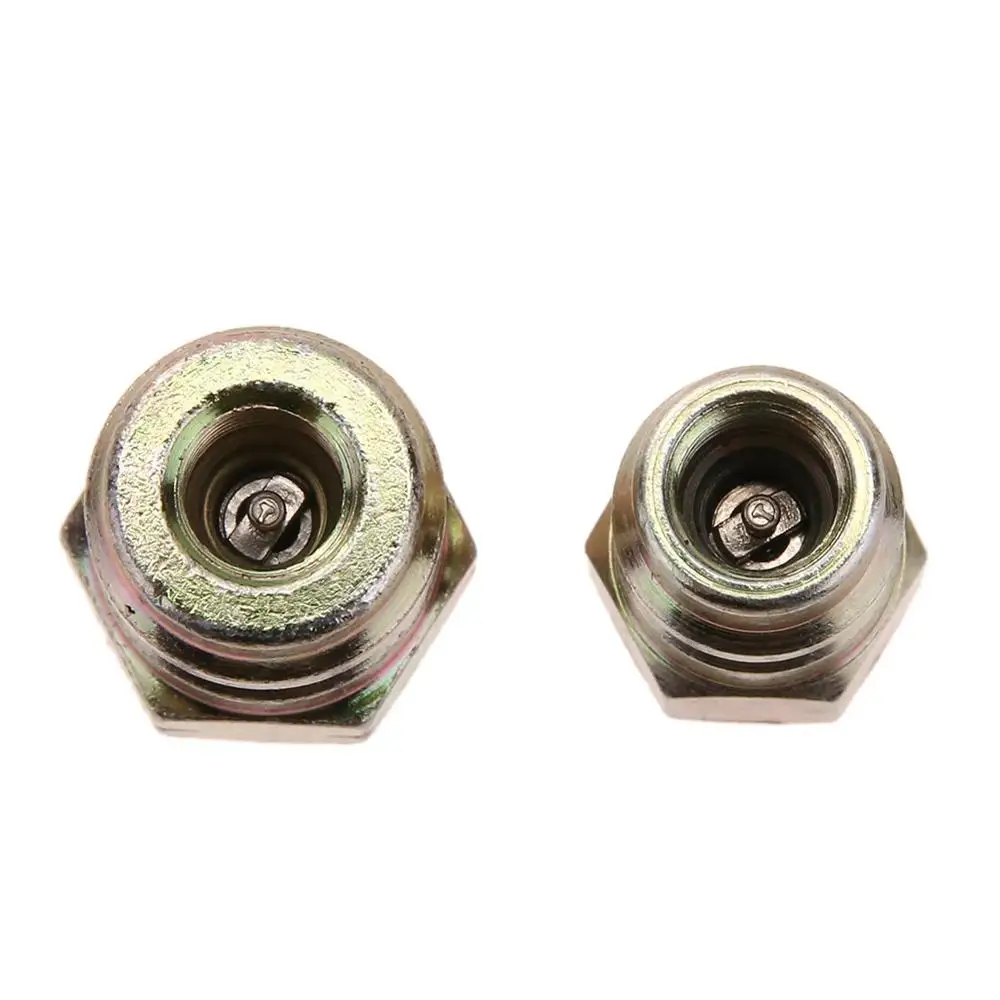 Красно синий автомобильный адаптер для модификации от 7/16 до 3/8 переходник R12 в R134a