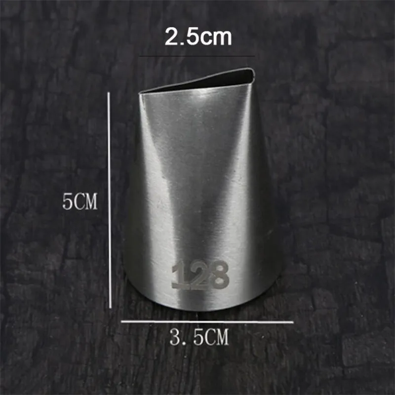 Новинка 128 # кондитерский наконечник в виде капли цветка насадка для крема