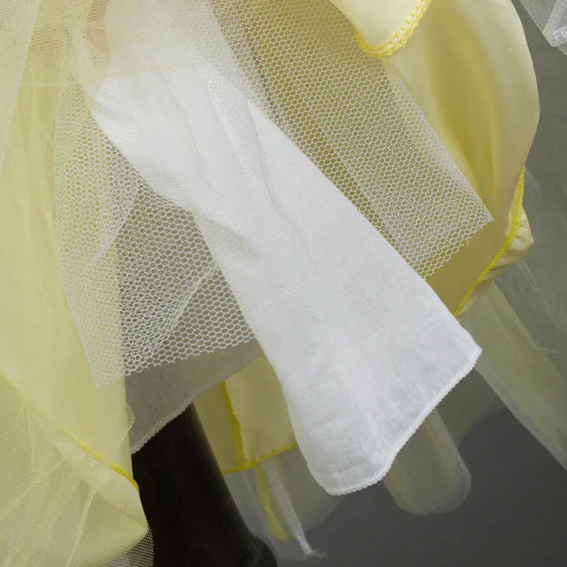 

3-10T New Autumn Winter Girls Snow White Halloween Dressing Up Ball Gown Cosplay Princess Costume Dress