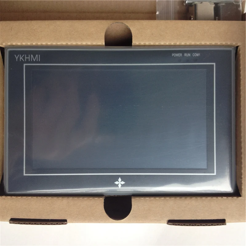 Все-в-одном HMI PLC интегрированный 5 дюймов Сенсорный экран 480*272 для Mitsubishi FX или Delta, Транзистор Реле AD DA NTC TC опционально