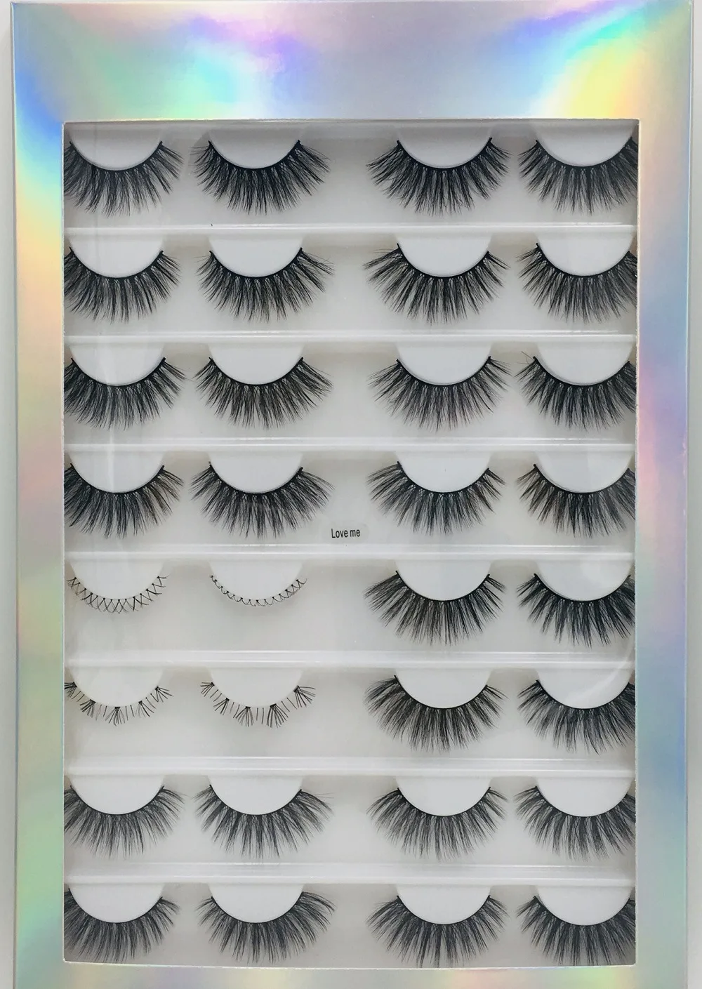 

16Pairs/pack Thick Wholesale False Eyelashes Makeup Tool Soft 5D Mink Lashes Dramatic Faux Eyelashes Fake Lash maquiagem
