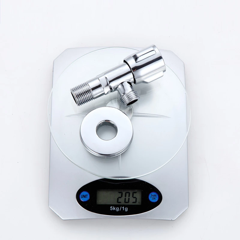 

JYSNWY bathroom sink kitchen accessories Hot and cold Triangle valve G1/2 Water valve switch Toilet valve Water heater XQ305