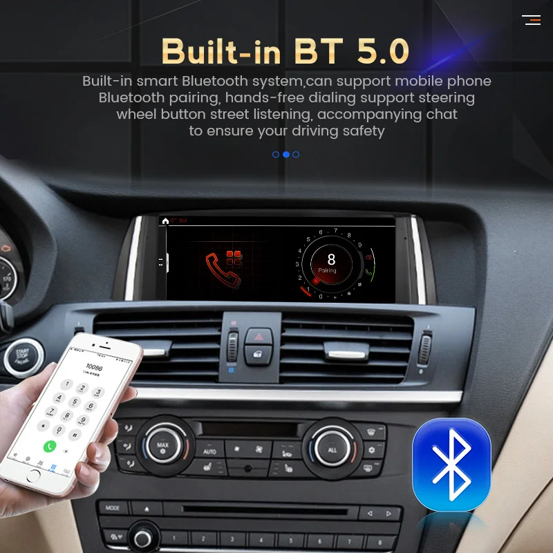 Автомагнитола 8 + 256G DSP Android 11 мультимедийный плеер для BMW X3 F25 X4 F26 GPS-навигация