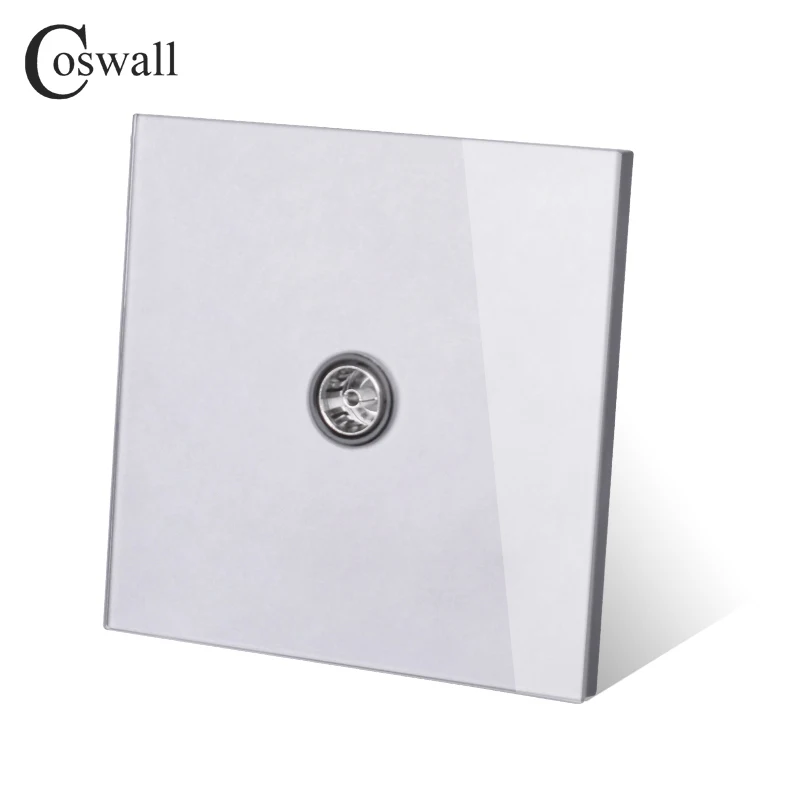 Розетка настенная из закаленного стекла серия R11 | Обустройство дома