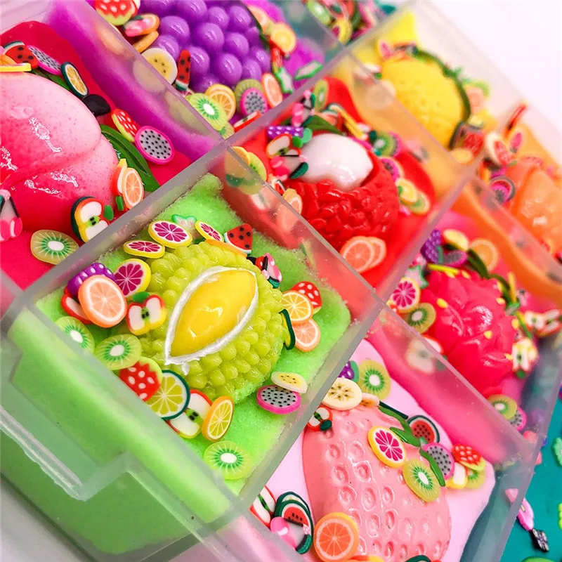 slime additives Cute Stretchy Individuality Charm Elasticity Slime Kids Relief Stress Toys Gift juguetes #3N06 | Игрушки и хобби