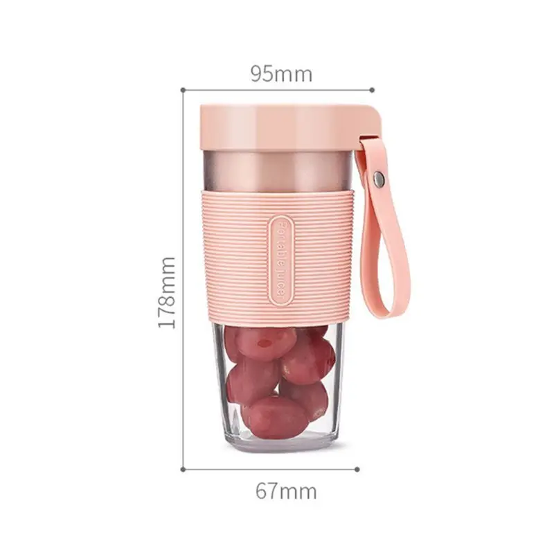 

Fruit Electric Juice Mixing Cup Portable Multi-function USB Rechargeable Juice Extraction Cup Kitchen Automatic Tools