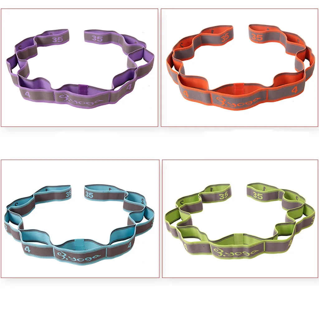 Высококачественный пояс для йоги женщин и девушек эластичный