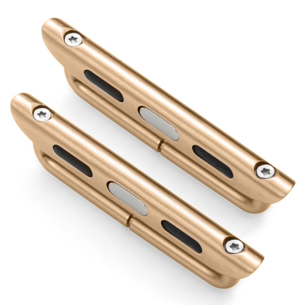 CHIMAERA пару адаптеров для Apple Watch band 5 4 3 2 iwatch band 42 мм 38 мм ремешок из стали браслет Аксессуары Вилка