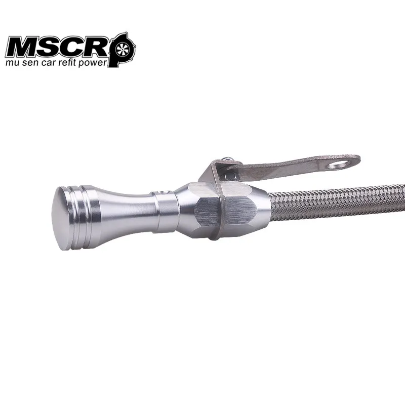 Высокое качество для SB Ford 260 289 302 нержавеющая оплетка гибкого масляного щупа