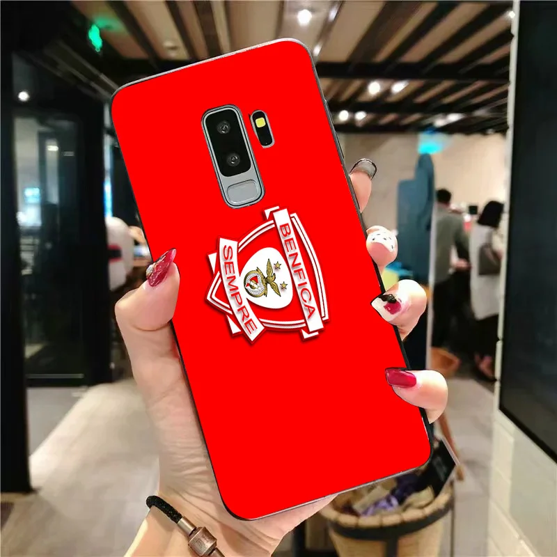 Чехол для телефона Benfica FC чехол Samsung Galaxy S10 S8 S7 Edge DIY черный мягкий TPU A9 C10 C9 J7 Max Note 8 9